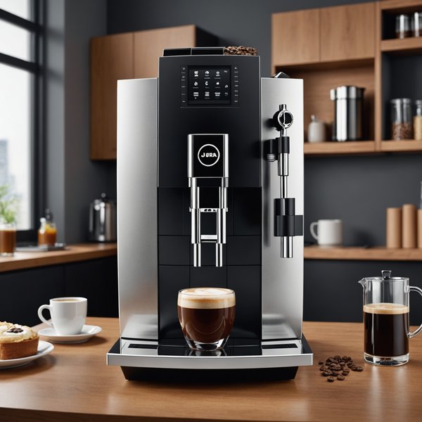 Découvrez l'élégance professionnelle avec la cafetière jura giga x8