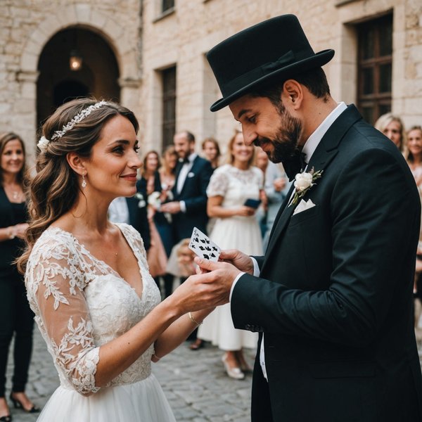 Magicien pour votre mariage à lyon : magie et Émotion assurées